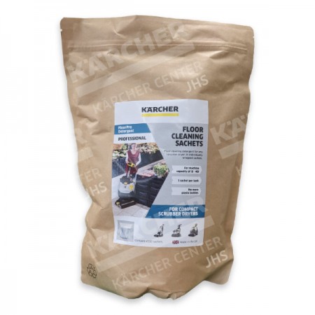 Karcher Floor Cleaning Sachets - Compact Scrubber Driers - Pack 100 Karcher Floor Cleaning Sachets - Compact Scrubber Driers - Pack 100